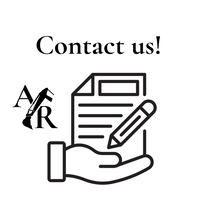 Contact A&R with logo and hand presenting proposal